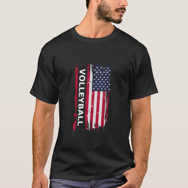 Volleyball Long Sleeve T Shirt (Vorderseite)