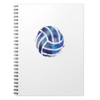 Volleyball Lover Beach Volleyball-Spieler Notizblock