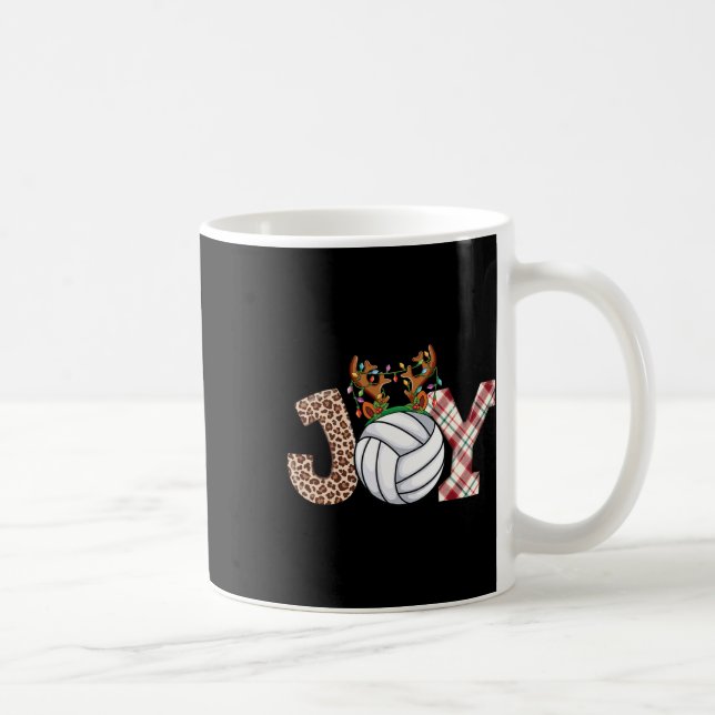 Volleyball Lovers Boys Girls Kinder Weihnachten V Kaffeetasse (Rechts)