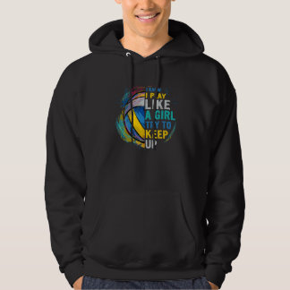 Volleyball Mädchen Frauen Jugend Teen Sport Hoodie