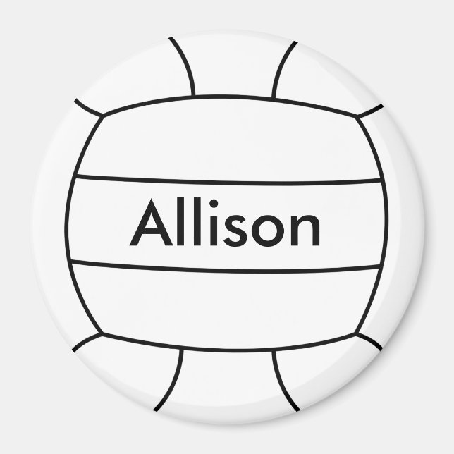Volleyball Magnet (Vorne)
