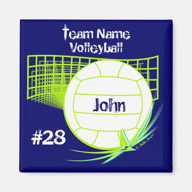 Volleyball Magnet (Vorne)