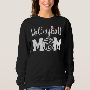 Volleyball Mama Coach Team Ball Mama Mother Niedli Sweatshirt