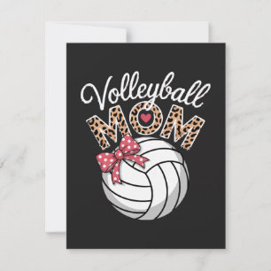Volleyball-Mama Dankeskarte