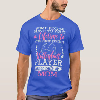 Volleyball-Mama eines Volleyballspielers T-Shirt