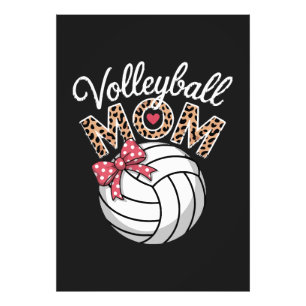 Volleyball-Mama Fotodruck