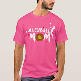 Volleyball-Mama für Frauen Niedliche Volleyball T-Shirt