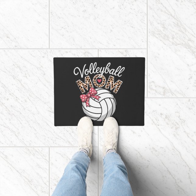 Volleyball-Mama Fußmatte (Indoor)
