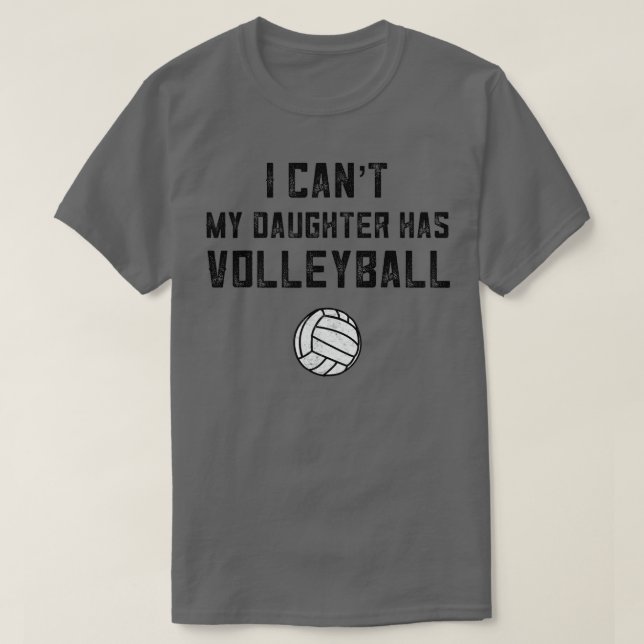 Volleyball-Mama Geschenke, die ich nicht meine Toc T-Shirt (Design vorne)