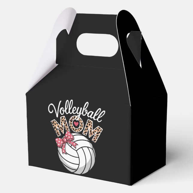 Volleyball-Mama Geschenkschachtel (Vorderseite)