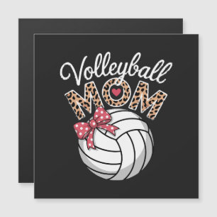 Volleyball-Mama Magnetkarte