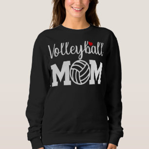 Volleyball Mama Niedliche Mama Leben Volleyball Sp Sweatshirt
