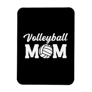 Volleyball-Mama Niedliche Mama Magnet