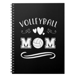 Volleyball-Mama Notizblock