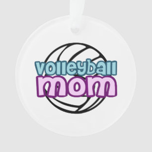 Volleyball Mama Ornament
