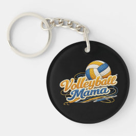 Volleyball Mama Personalized Keychain Schlüsselanhänger