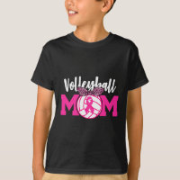 Volleyball Mama Rosa Ribbon Brustkrebs Bewusstsein