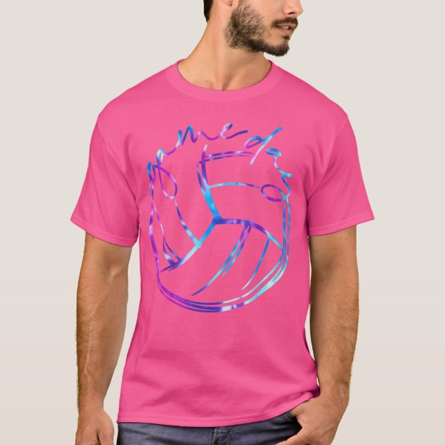 Volleyball Mama T-Shirt (Vorderseite)