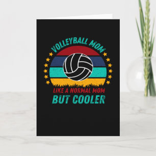 Volleyball-Mama - Tolles Muttertagsgeschenk Karte