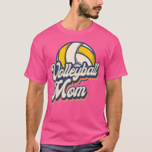 Volleyball-Mannschaft Mama Mutter Volleyball T-Shirt