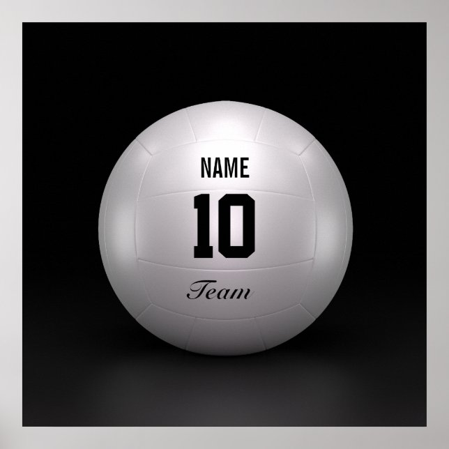 Volleyball-Mannschaft Poster (Vorne)