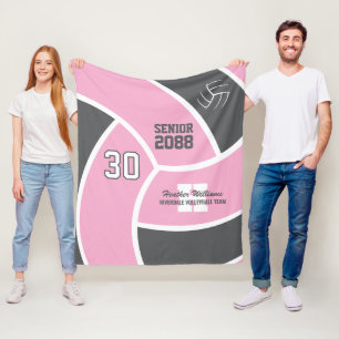 Volleyball-Mannschaft Senior Night Geschenk Benutz Fleecedecke