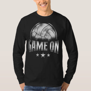 Volleyball-Mannschaftsspiel Vintag T-Shirt