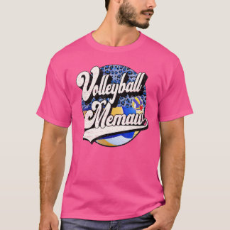 Volleyball Memaw Vintag Volleyball Familie Matchin T-Shirt