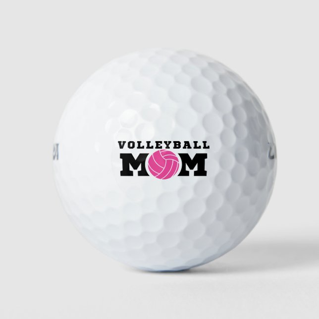 VOLLEYBALL MOM GOLFBALL (Vorderseite)