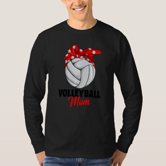 Volleyball Mom Women  1 T-Shirt (Vorderseite)