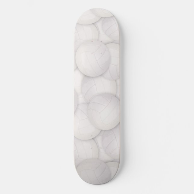 Volleyball-Musterskateboard Skateboard (Vorderseite)