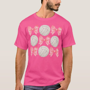 Volleyball-Mutter-Schwester Tween n Mädchen Girly T-Shirt
