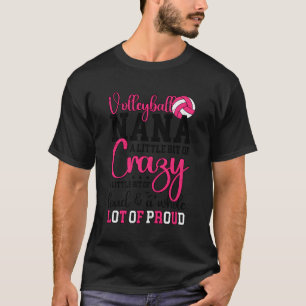 Volleyball Nana Proud Nana eines Volleyballspieler T-Shirt