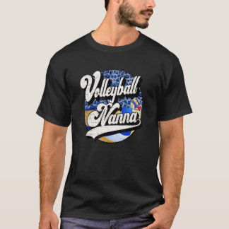 Volleyball Nanna Vintag Volleyball Familie Matchin T-Shirt