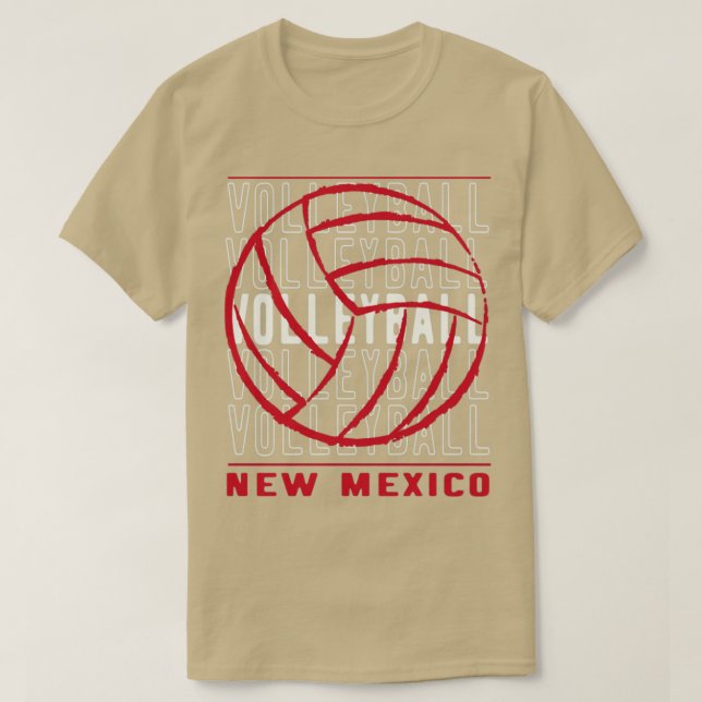 Volleyball New Mexico T-Shirt (Design vorne)