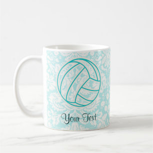 Volleyball, Niedlich Aquamarin Tasse
