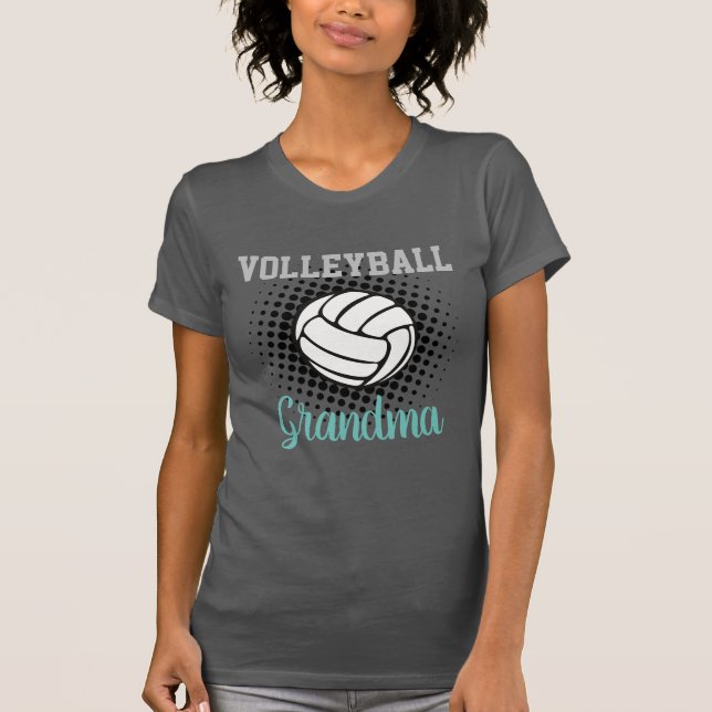 Volleyball Oma Nana Meemaw Mama Tshirt (Vorderseite)