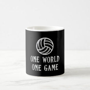 Volleyball One World One Game Volleyball Player Kaffeetasse