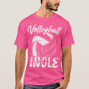 Volleyball-Onkel für Männer, die Volleyball spiele T-Shirt