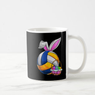 Volleyball Ostern Sonnige Ohren Ostereier Jagd B Kaffeetasse
