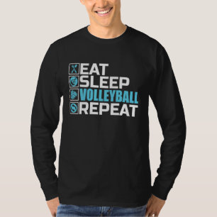 Volleyball-Outfit für Spieler Trainer Fans Beach V T-Shirt