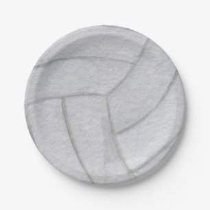 Volleyball Pappteller