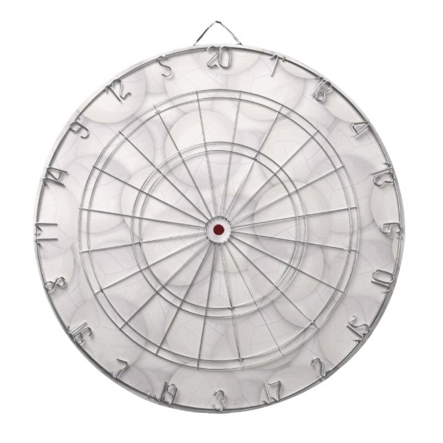 Volleyball Pattern Dartboard Dartscheibe (vorne)