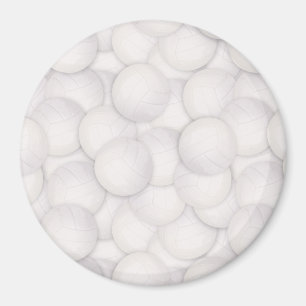 Volleyball Pattern Magnet