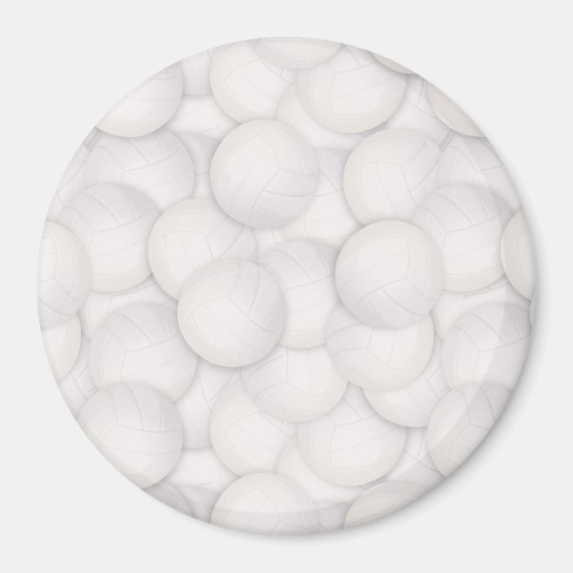 Volleyball Pattern Magnet (Vorne)