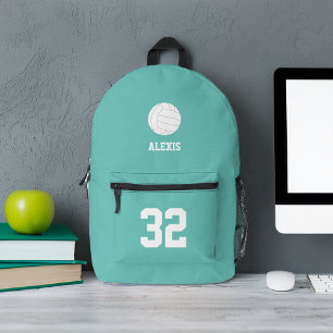 Volleyball Personalisiert Bedruckter Rucksack