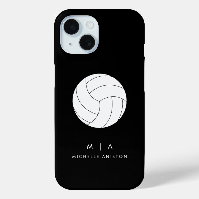 Volleyball Personalisiert Case-Mate iPhone Hülle (Rückseite)