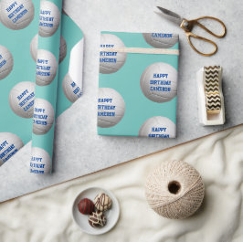 Volleyball Personalisiert Wrapper Geschenkpapier