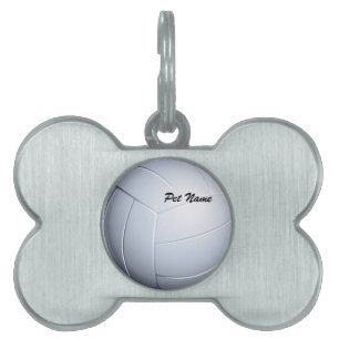 Volleyball Pet Name Template Pet Tag Tiermarke
