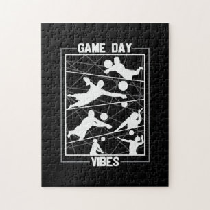 Volleyball Player Game Day Vibes Puzzle